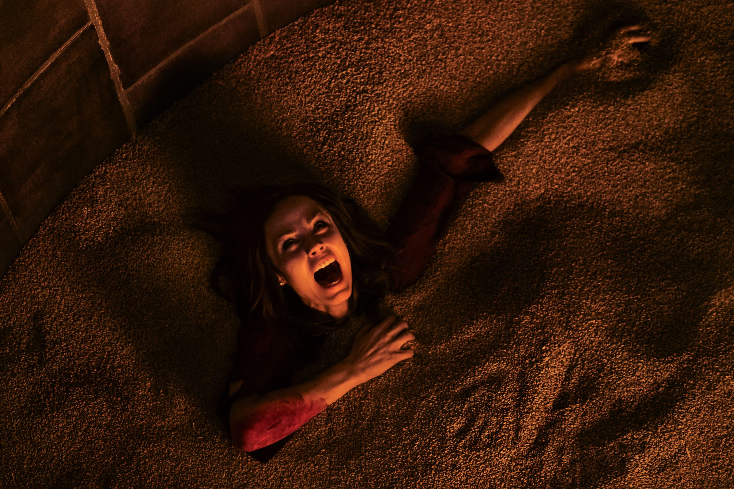 Laura Vandervoort as “Anna” in JIGSAW. Photo by Brooke Palmer.