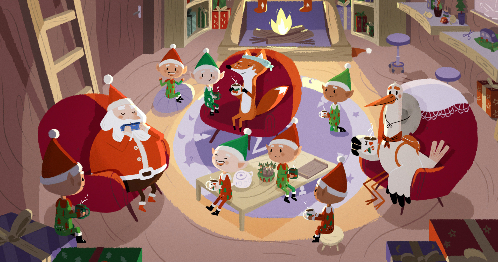 Iστορίες των Ζώων για τα Χριστούγεννα