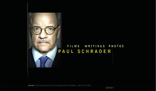 Το site toy mhna  Πολ ΣρέΪντερ:  www.paulschrader.org
