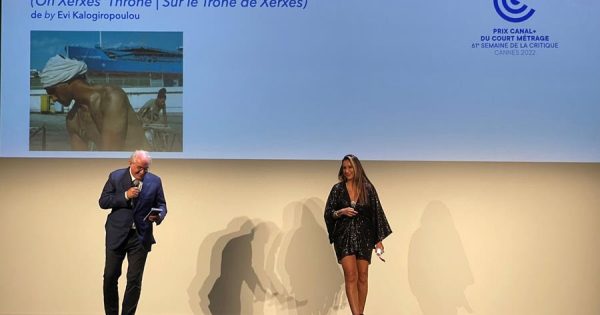 Βραβείο Canal+ στις Κάννες για την μικρού μήκους της Εύης Καλογηροπούλου «Στον Θρόνο του Ξέρξη»