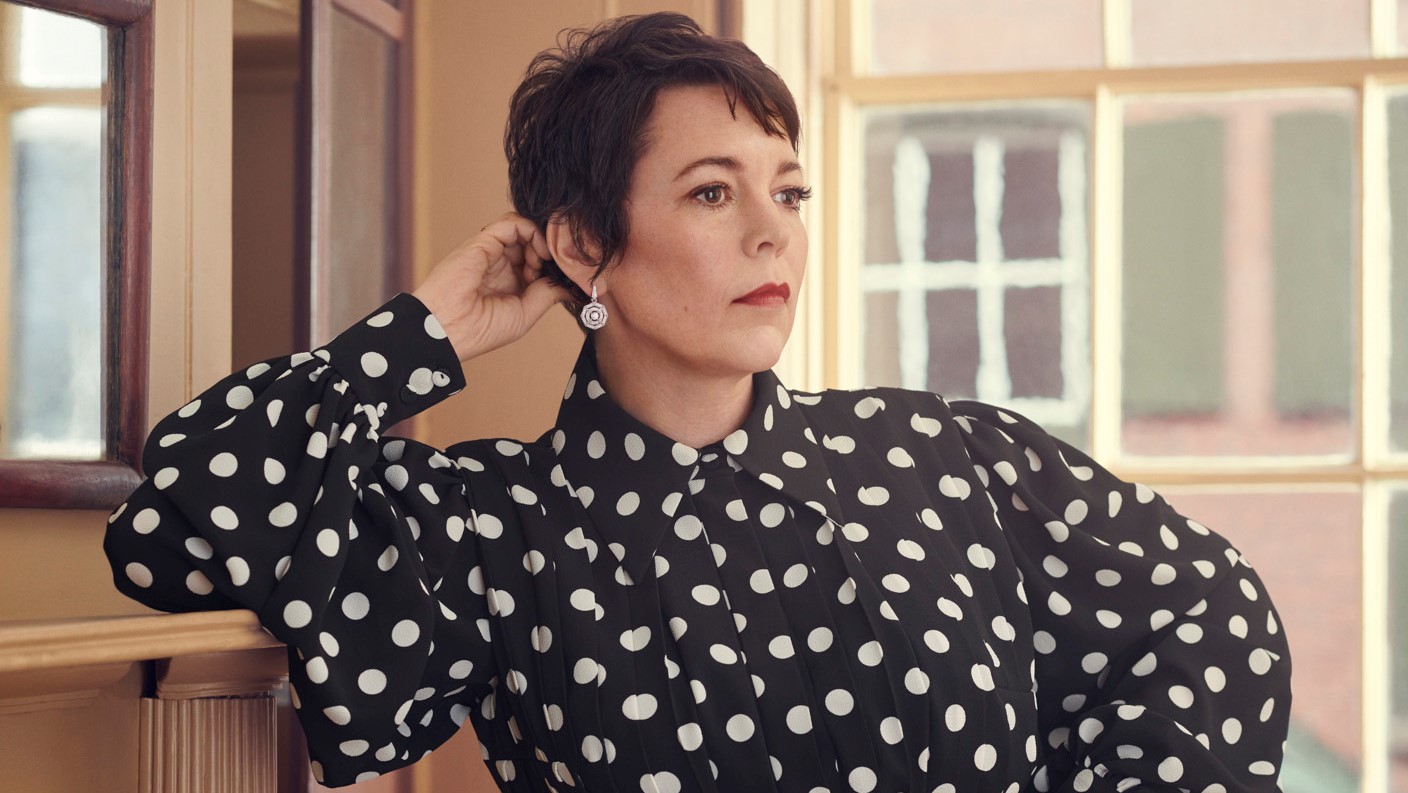 Olivia Colman and Helena Bonham Carter by Rebecca Miller for Emmy Magazine