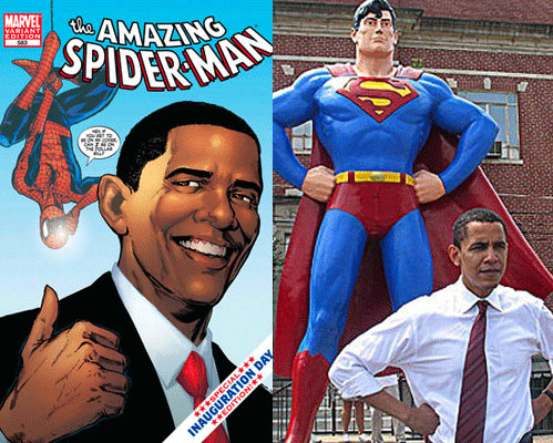 Μπαράκ Ομπάμα, super hero!