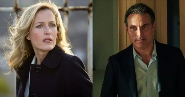 Γαλαζοαίματα σκάνδαλα: Τζίλιαν Άντερσον και Ρούφους Σιούελ στο «Scoop» του Netflix
